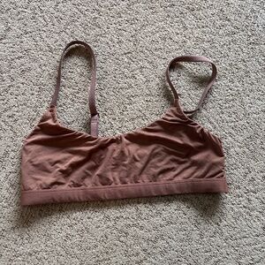 Brown camisole bra